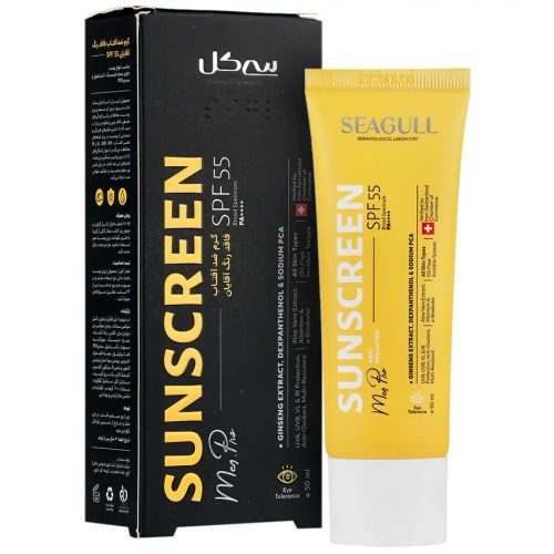 کرم ضد آفتاب آقایان سی گل SPF55 انواع پوست 50 میلی لیتر