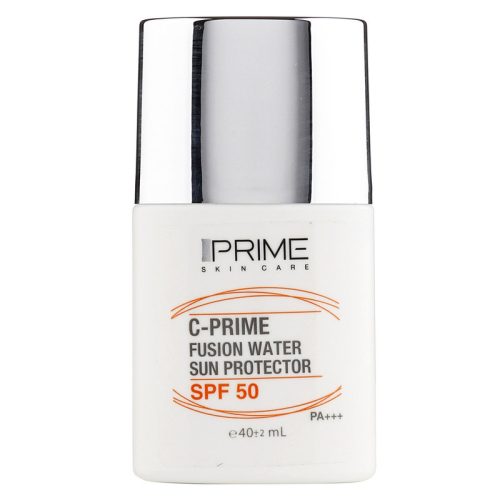 فلوئید ضد آفتاب بی رنگ فیوژن واتر پرایم SPF50 حاوی ویتامین C حجم 40 میلی لیتر