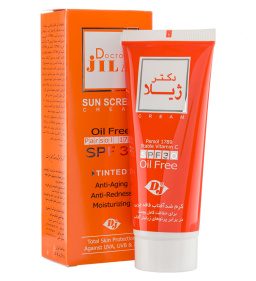 کرم ضد آفتاب رنگی فاقد چربی SPF30 دکتر ژیلا 30 گرم