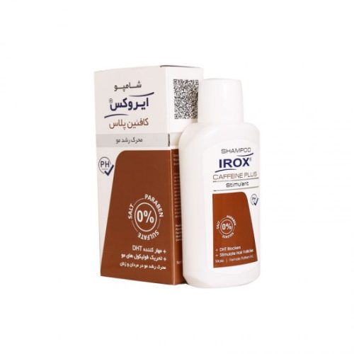 شامپو کافئین پلاس ایروکس محرک رشد مو 200 گرم